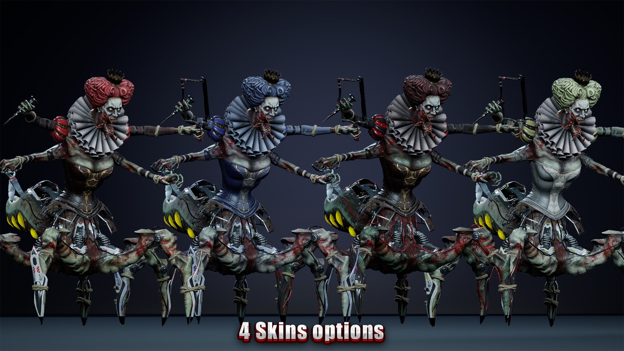 Media 1 for listing Fantasy Cyborg - Queen