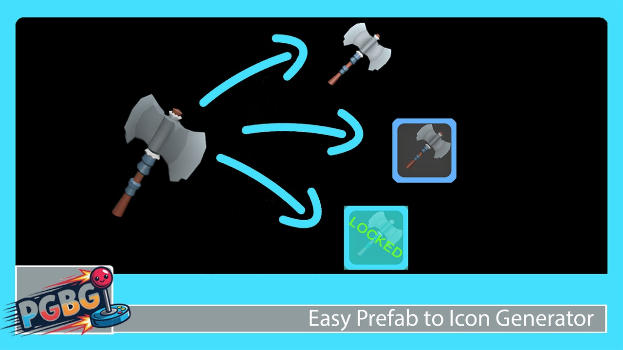 Media 1 for listing Easy Prefab to Icon Generator