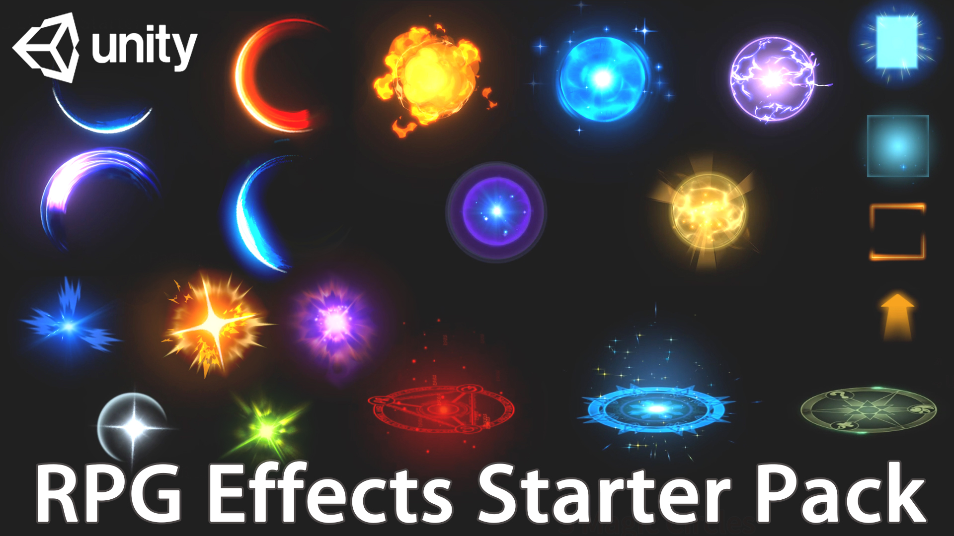 Game VFX - RPG Effects Starter Pack | Fab