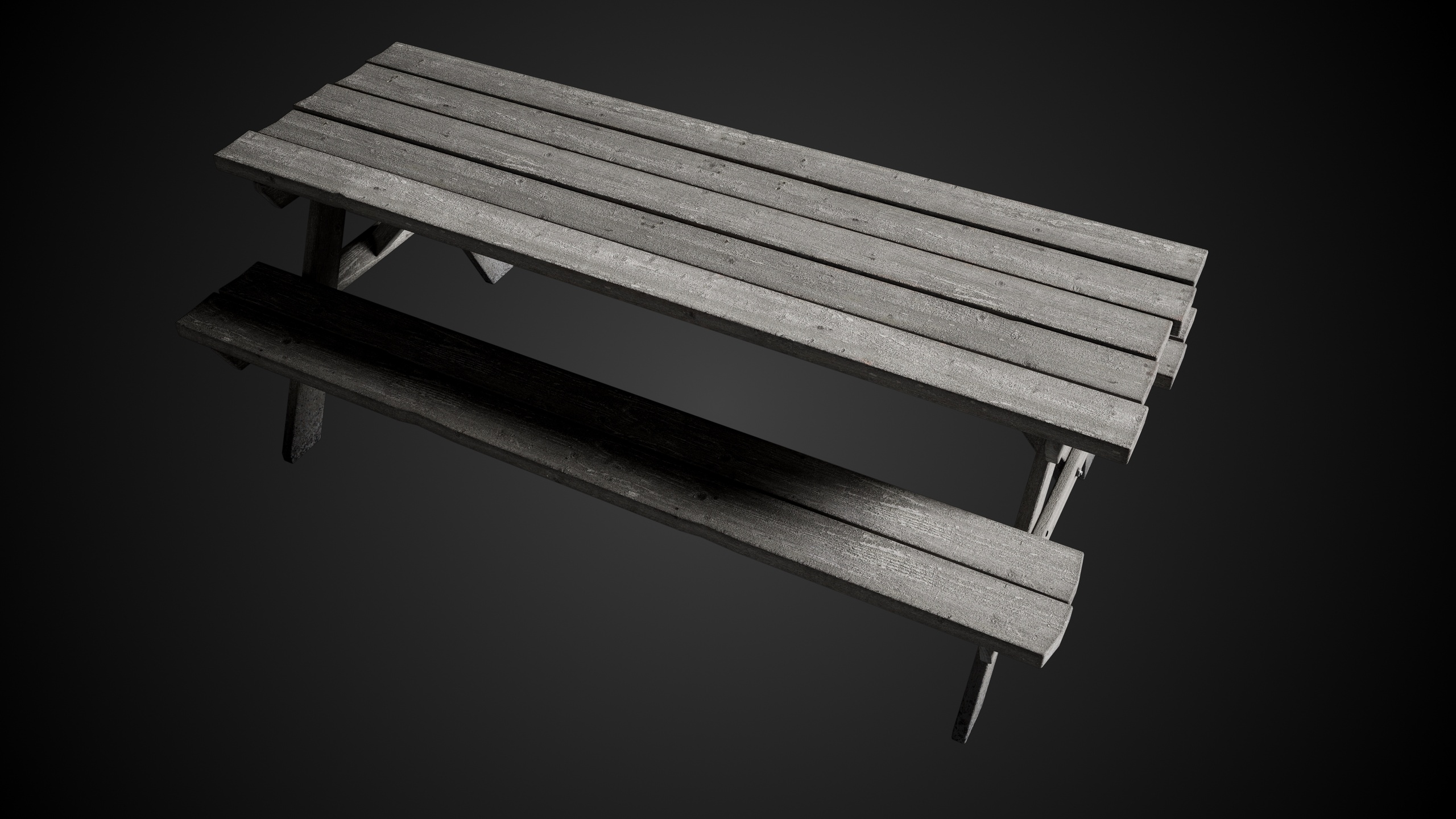 Media 1 for listing Wooden Park Picnic Table