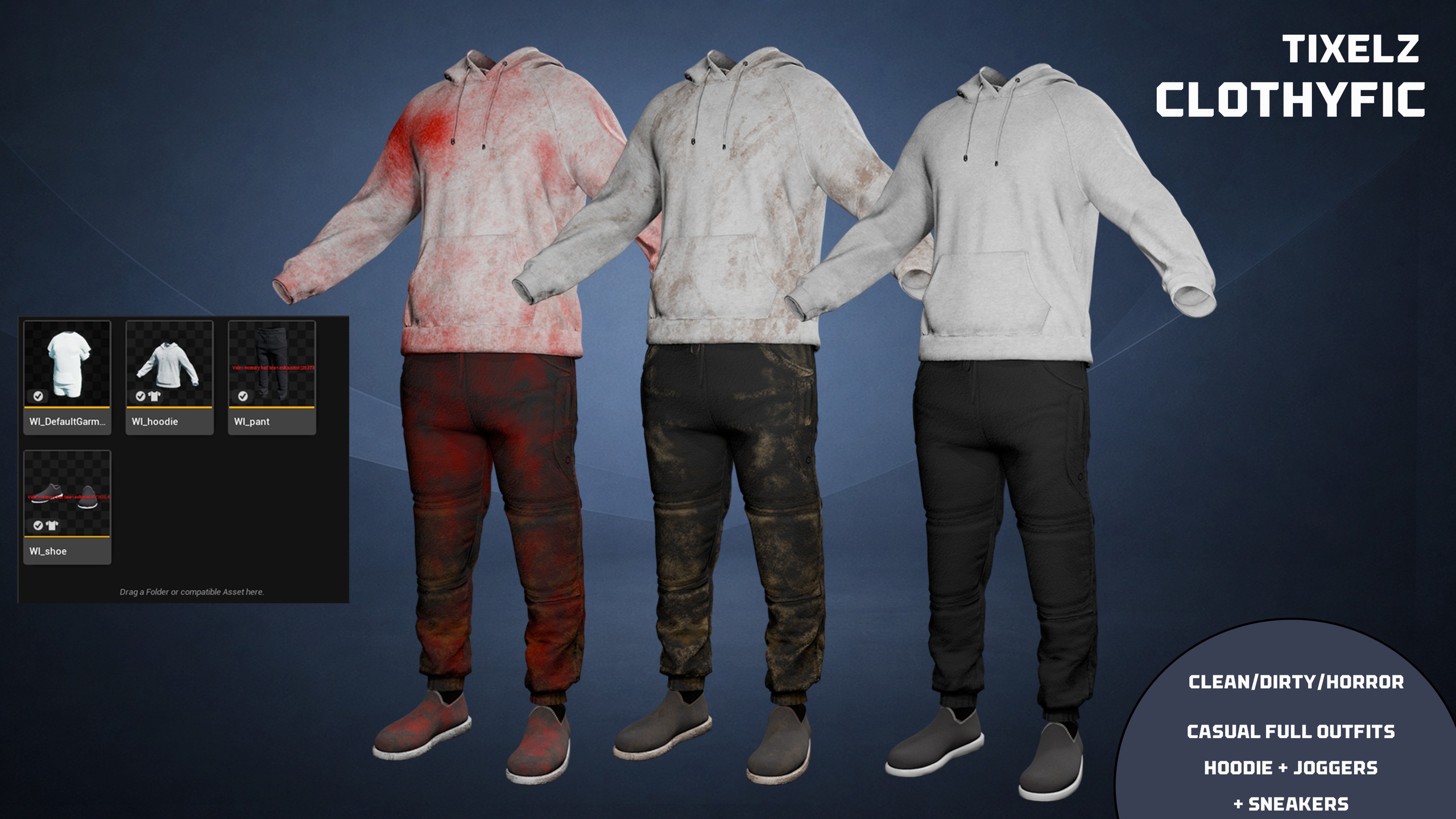 Media 1 for listing hoodie + jogger + sneaker - clothyfic casual outfit 7
