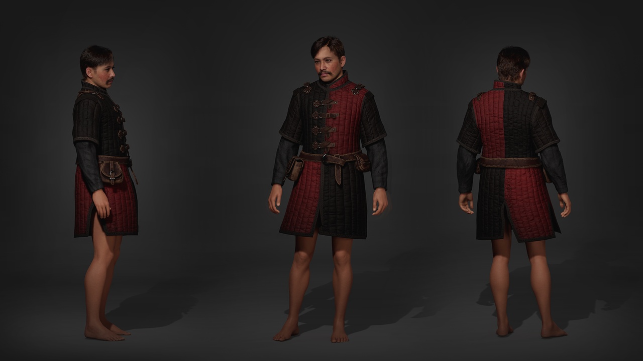 Media 1 for listing Medieval Gambeson Chainmail - Bundle