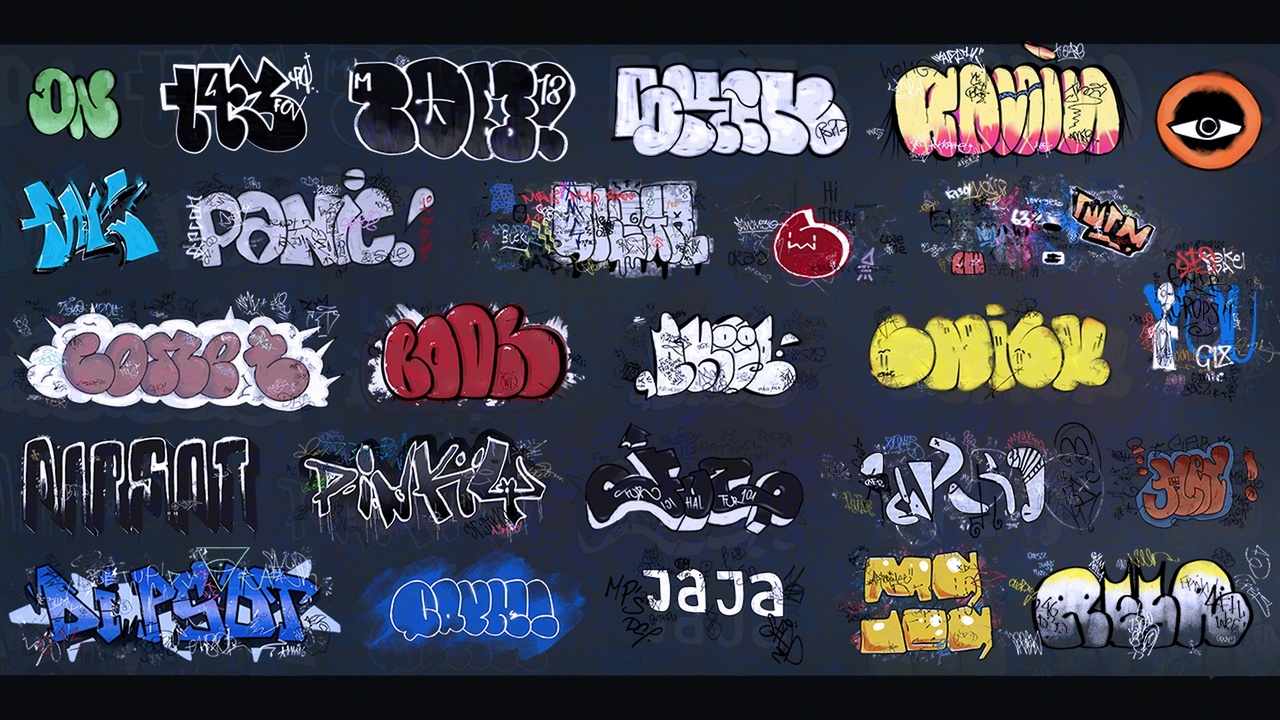 Media 1 for listing Graffiti Decals Vol.1