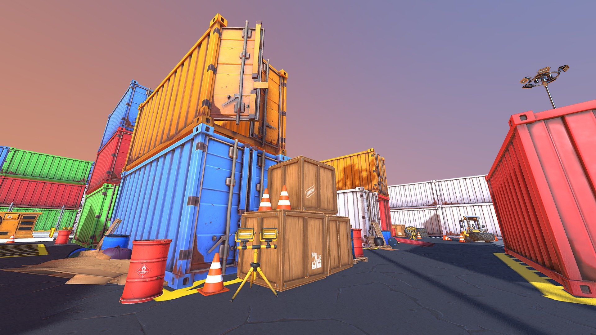 Shipment Arena Map | Fab