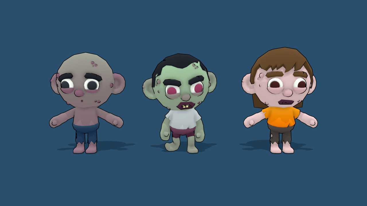 Media 1 for listing Puppet Zombie Pack