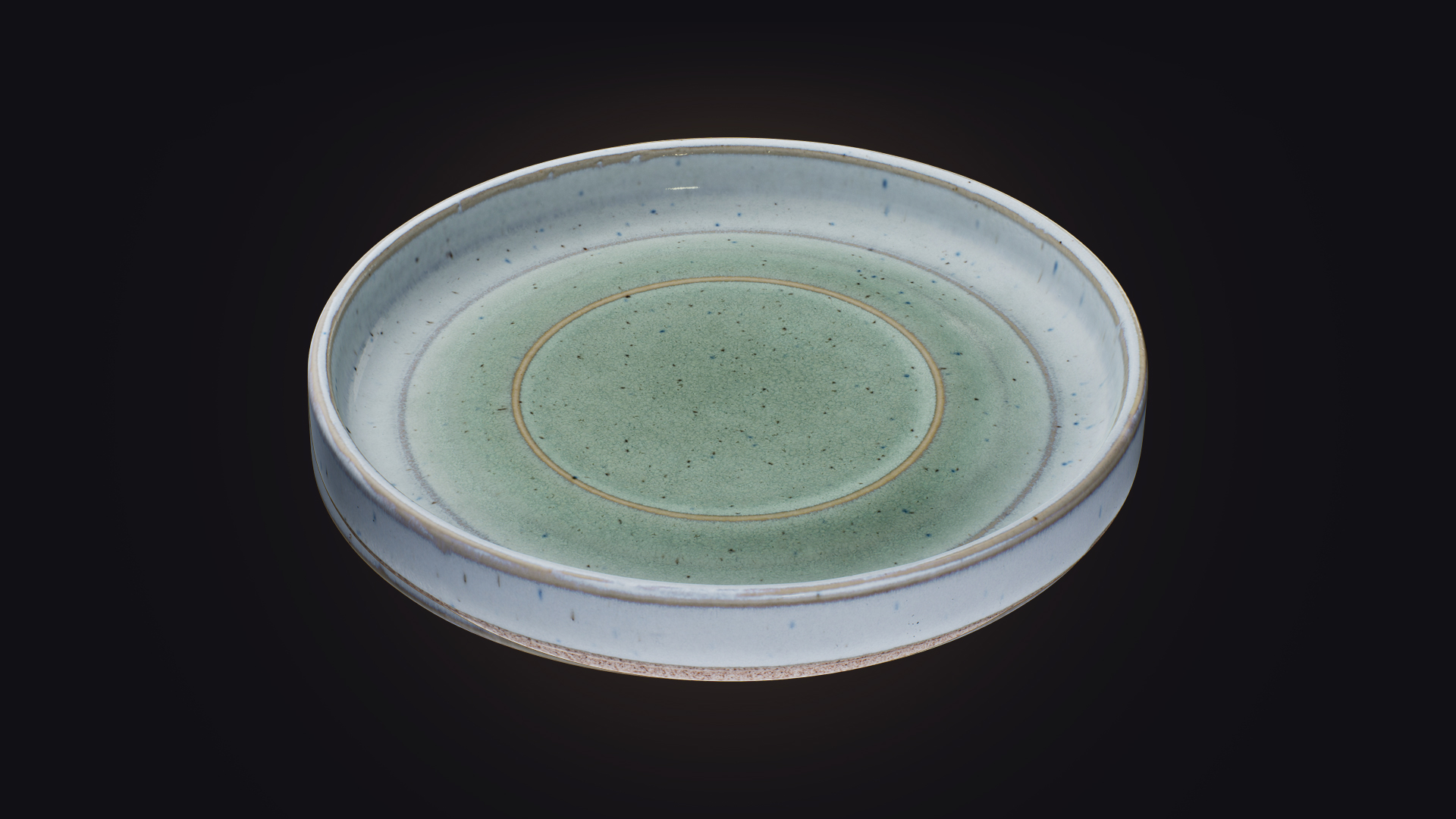 Ceramic Plate (sIri35FL) | Fab