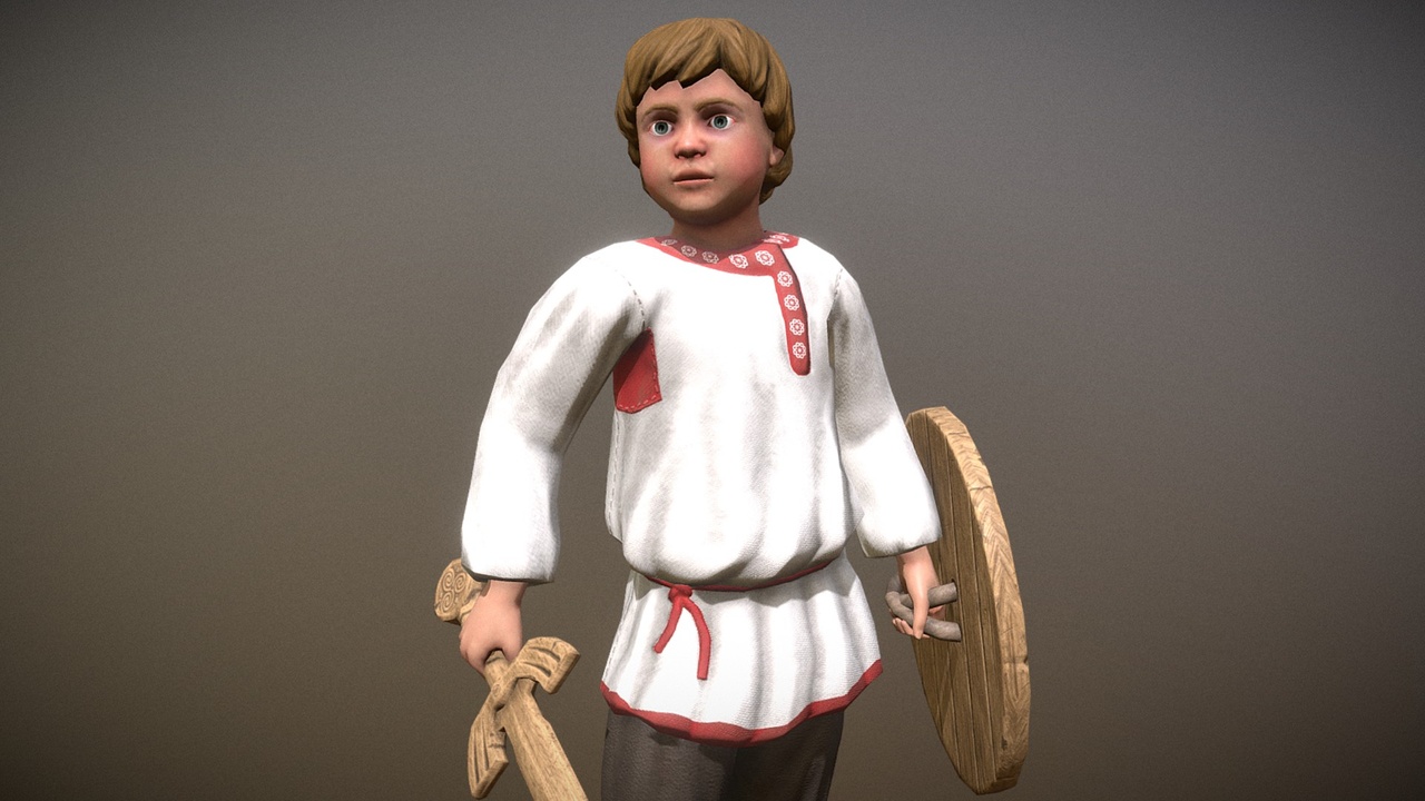 Media 1 for listing Peasant (Villager) Boy