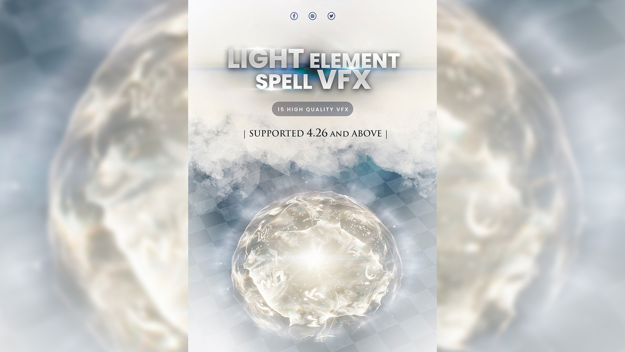 Media 1 for listing Light Element - Spell VFX Pack