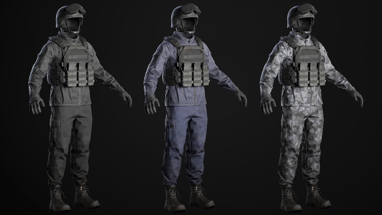 Media 1 for listing Spec Ops Outfit 01 - Metahuman
