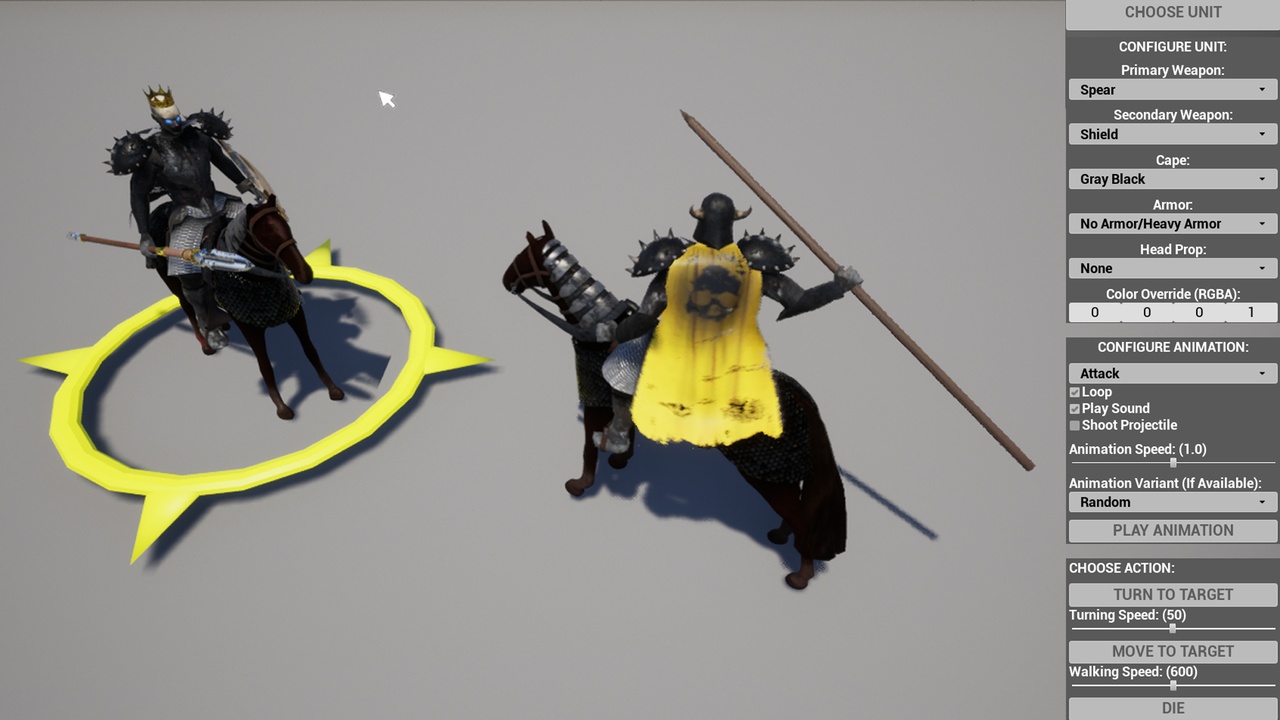 Media 1 for listing Dark Knight Character With Top Down Character System