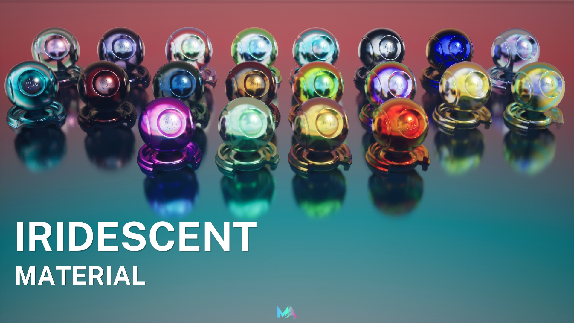 Iridescent Materials – Color Shifting 4K Surface Pack | Fab