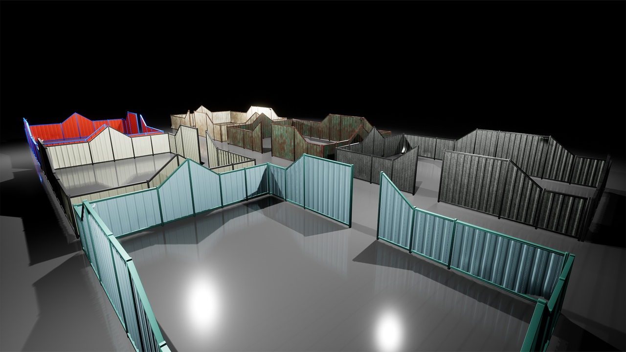Media 1 for listing Modular Suburban Metal Fence
