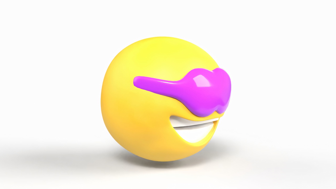 Media 1 for listing Smiling Glasses Emoji