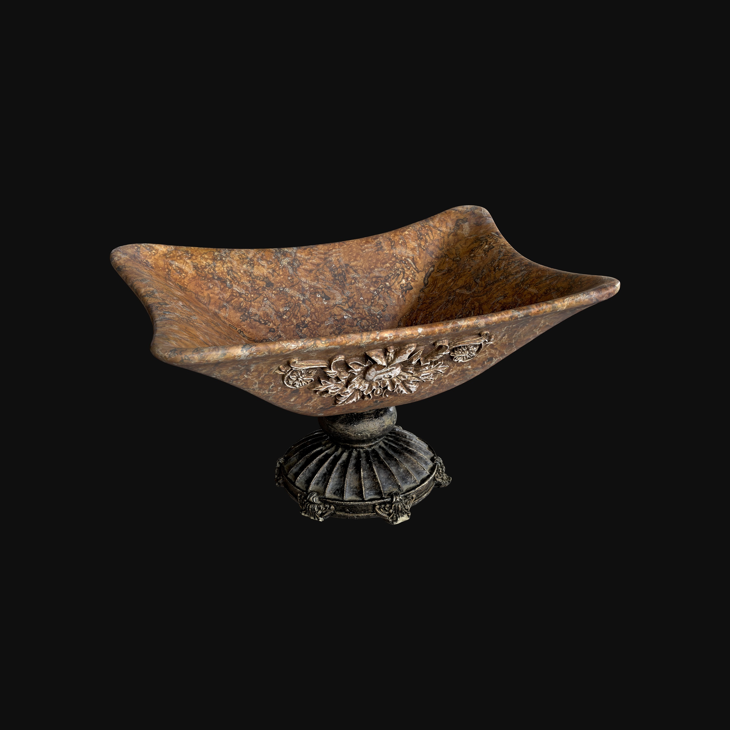 Media 1 for listing Gold, metal, and porcelain