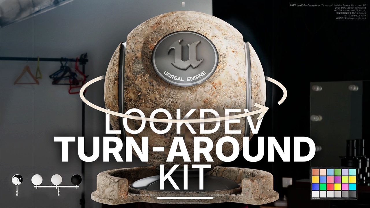 Lookdev TurnAround Kit | Fab