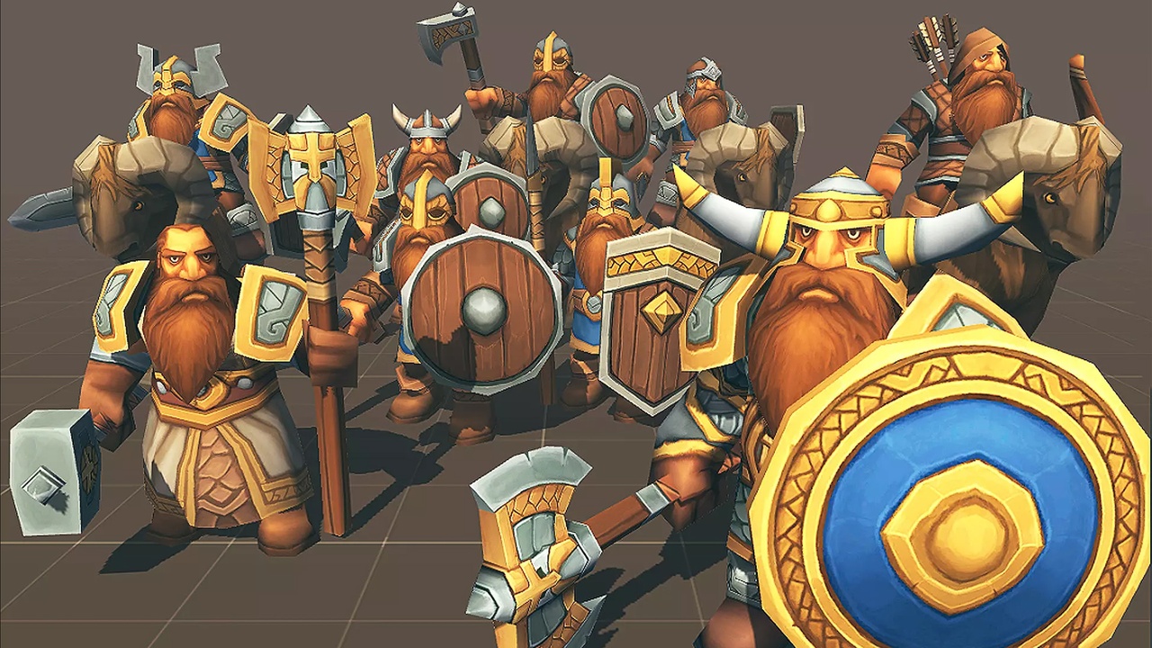 Media 1 for listing Toon RTS Units - Dwarves