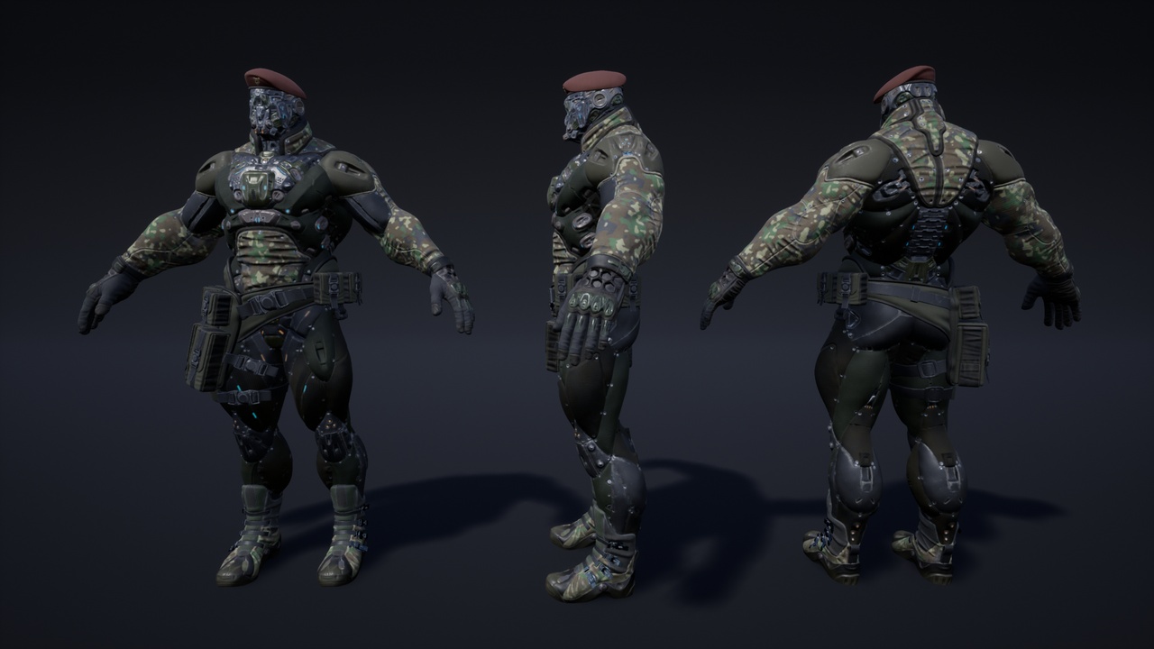 Media 1 for listing Sci-Fi Character 08 (Renegade)