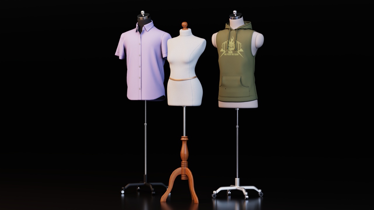 Media 1 for listing Mannequin Dress Form Collection
