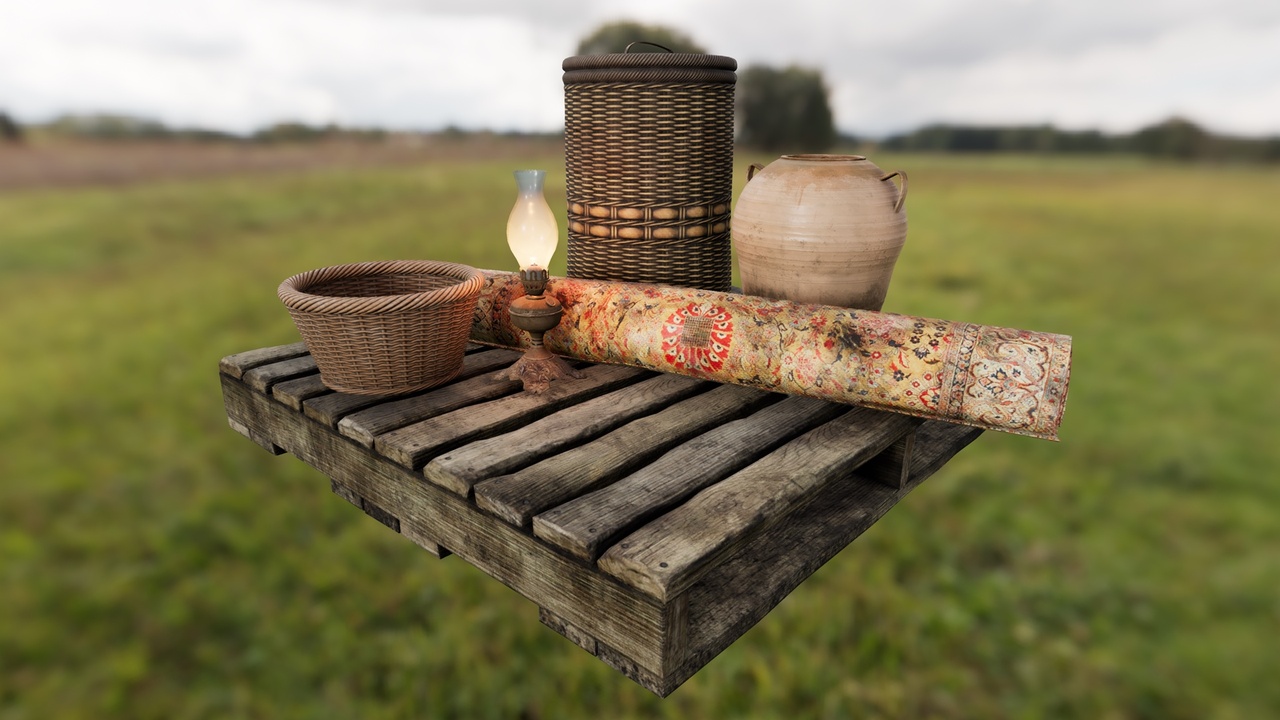File multimediali per l'articolo Ironbelly Middle Eastern Prop Pack #1: 1