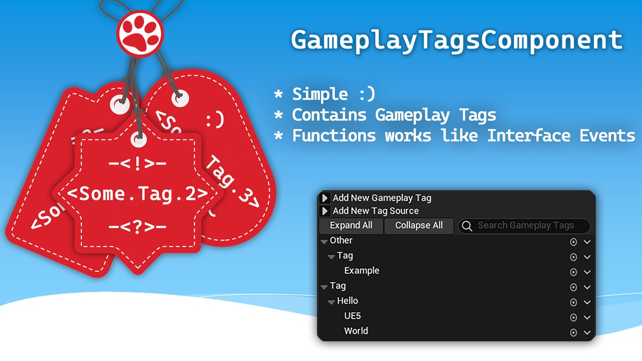 GameplayTags Component | Fab