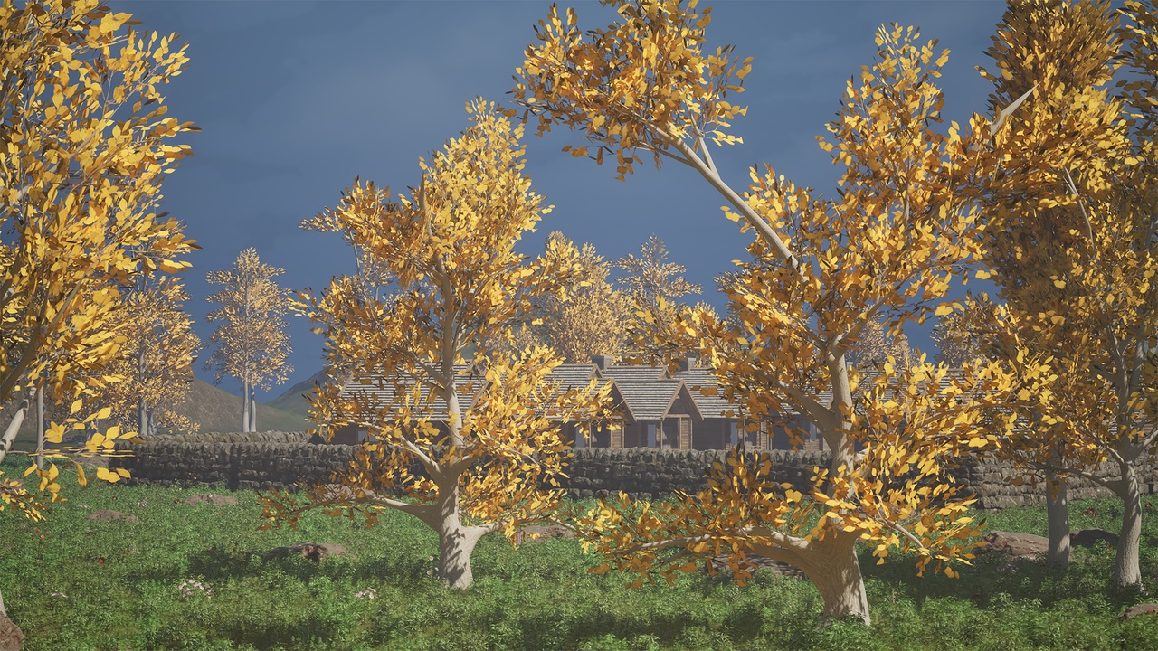 Media 1 for listing Realistic Low Poly Autumn Tree Pack 75M