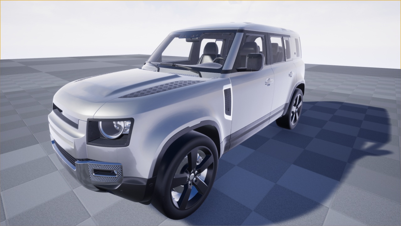 Media 1 for listing Driveable SUV Car 35 (UE4 & UE5+FBX)