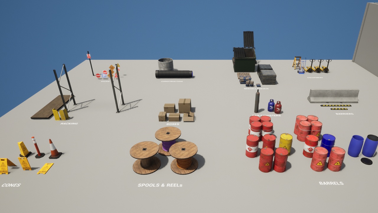 Media 1 for listing Industrial Prop Collection