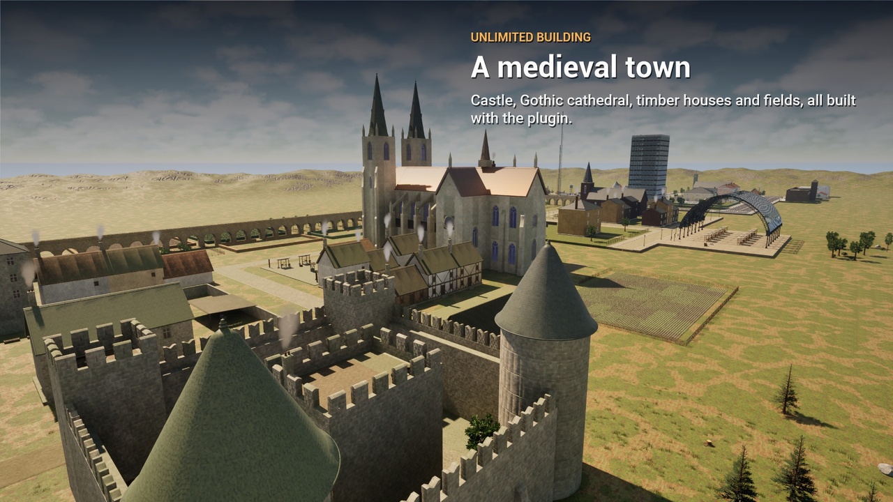 Media 1 for listing Unlimited Building - Open-World Building System: Structure, Utilities, Streaming