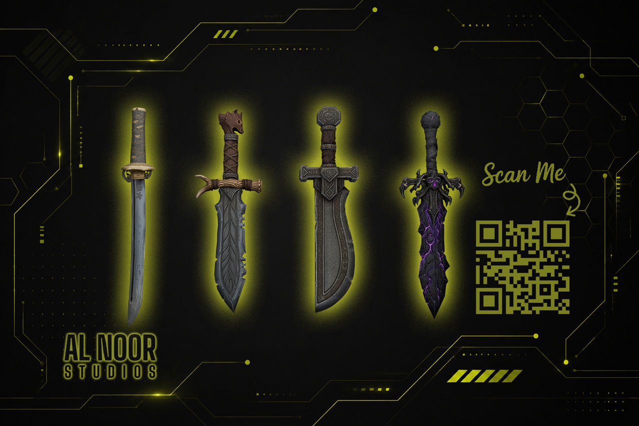 Media 1 for listing Legendary Fantasy Greatswords Pack - Heroic & Dark Blade Collection