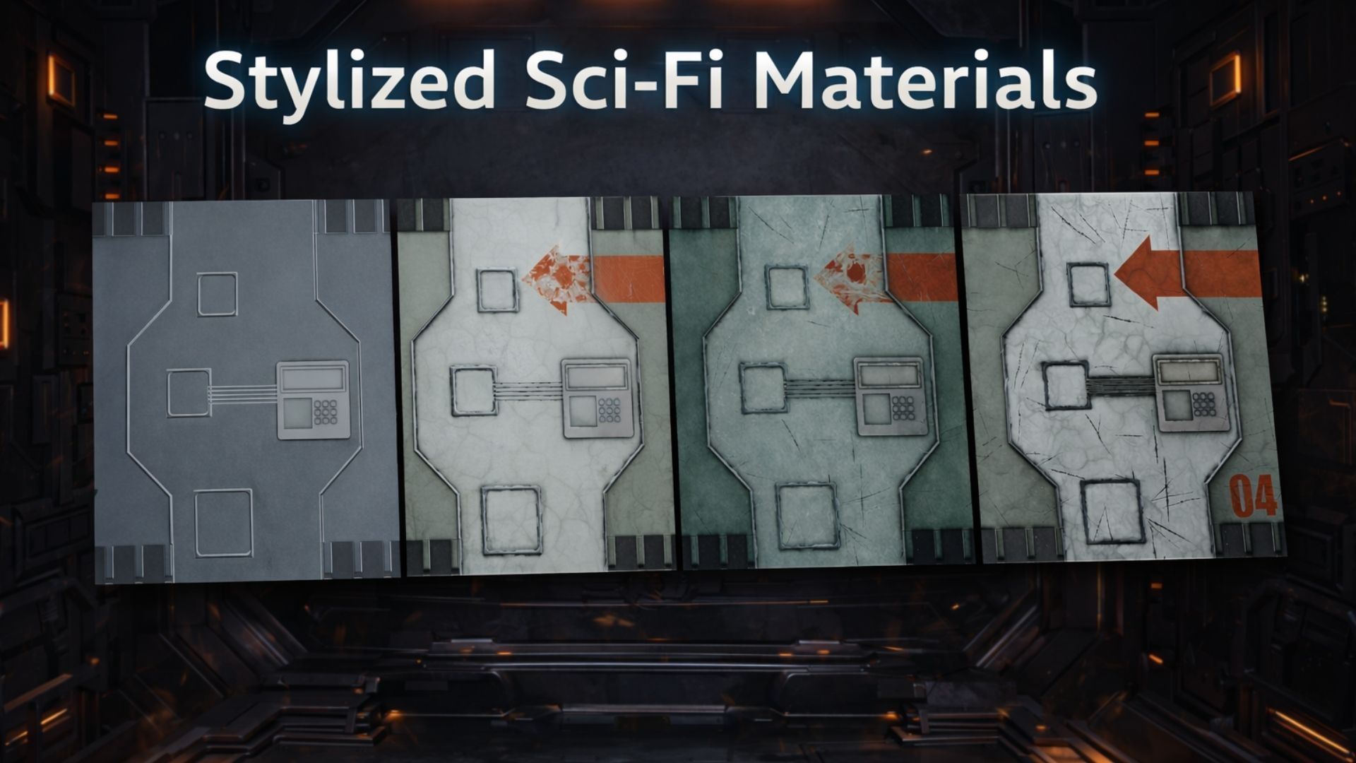 Stylized Sci-Fi Material | Fab