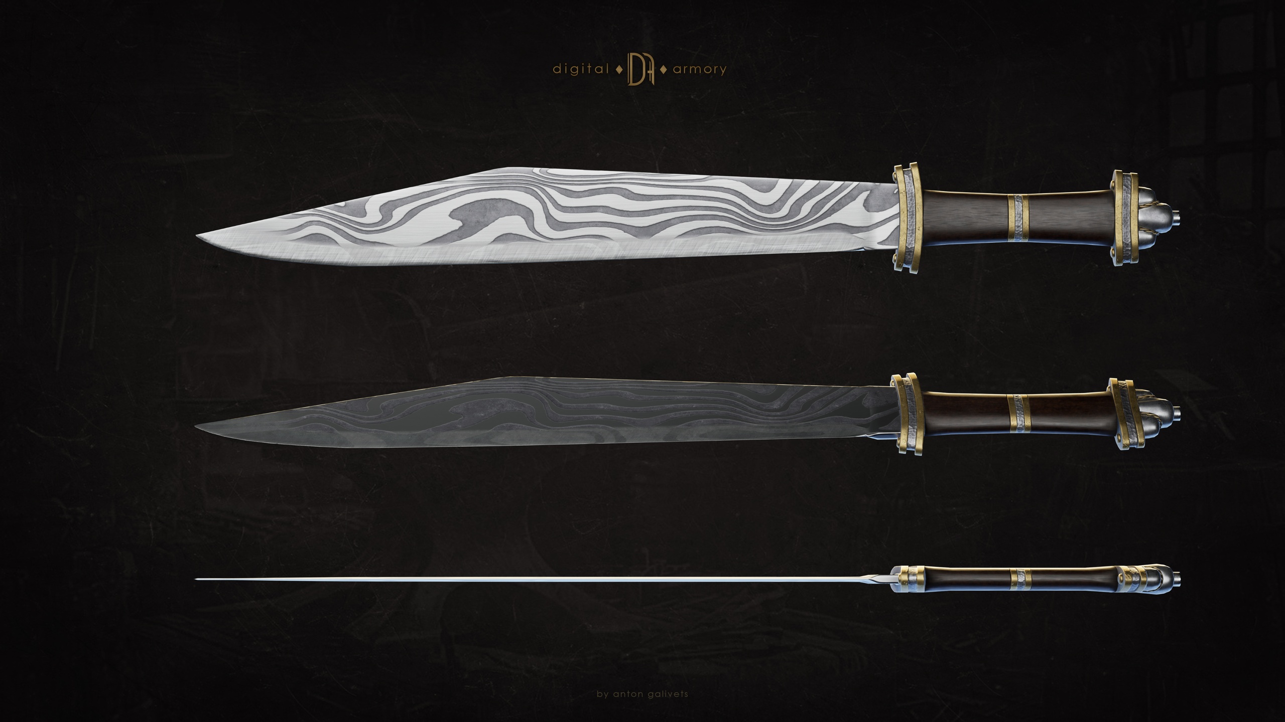 Media 1 for listing Damascus Long Sax