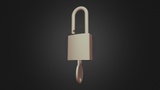 Solid Black Essential Padlock | Fab