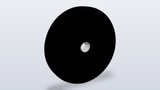 Professional Game Animation Rigs Black Bumper Weight Plate | Fab
