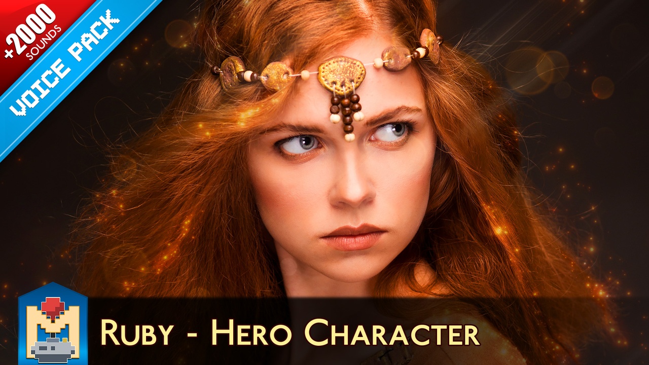 Media 1 for listing Ruby - Hero Character Voice Pack
