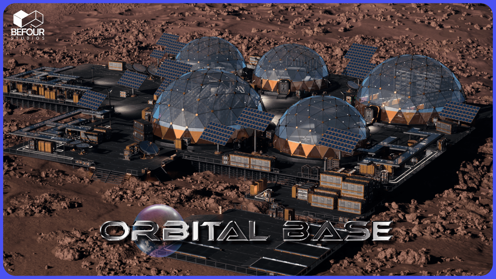 Orbital Base Environment ( Modular Sci-Fi Space Station w/Tools ) | Fab