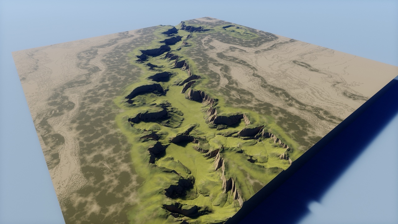 Heightmaps- Valley | Fab