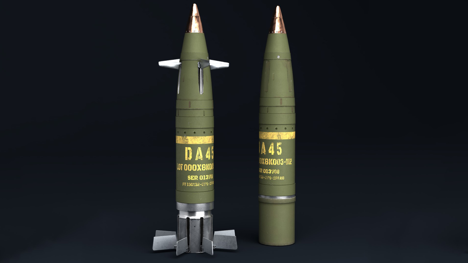 M980 Explosive M982 Excalibur munition | Fab