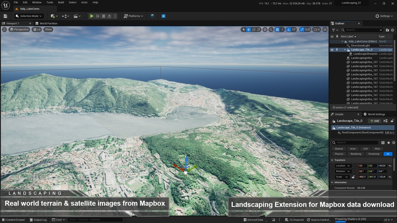 Media 1 for listing Landscaping Mapbox
