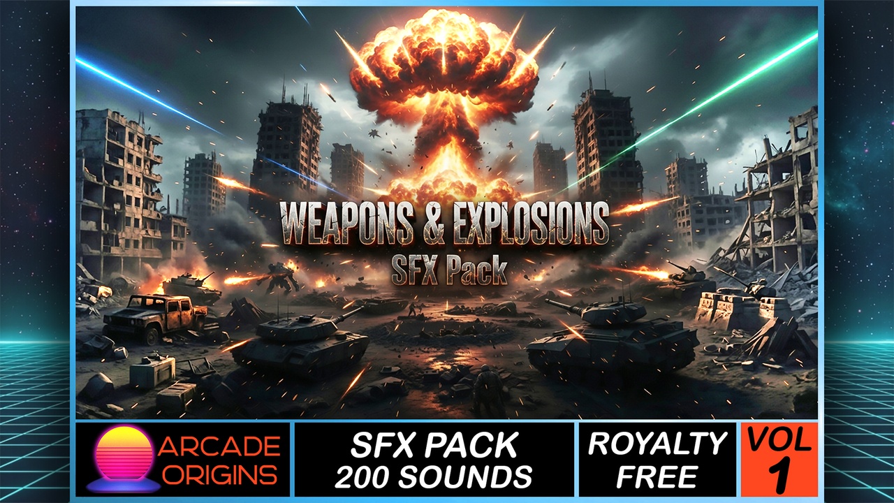 Media 1 for listing Weapons & Explosions SFX Pack - Vol. 1