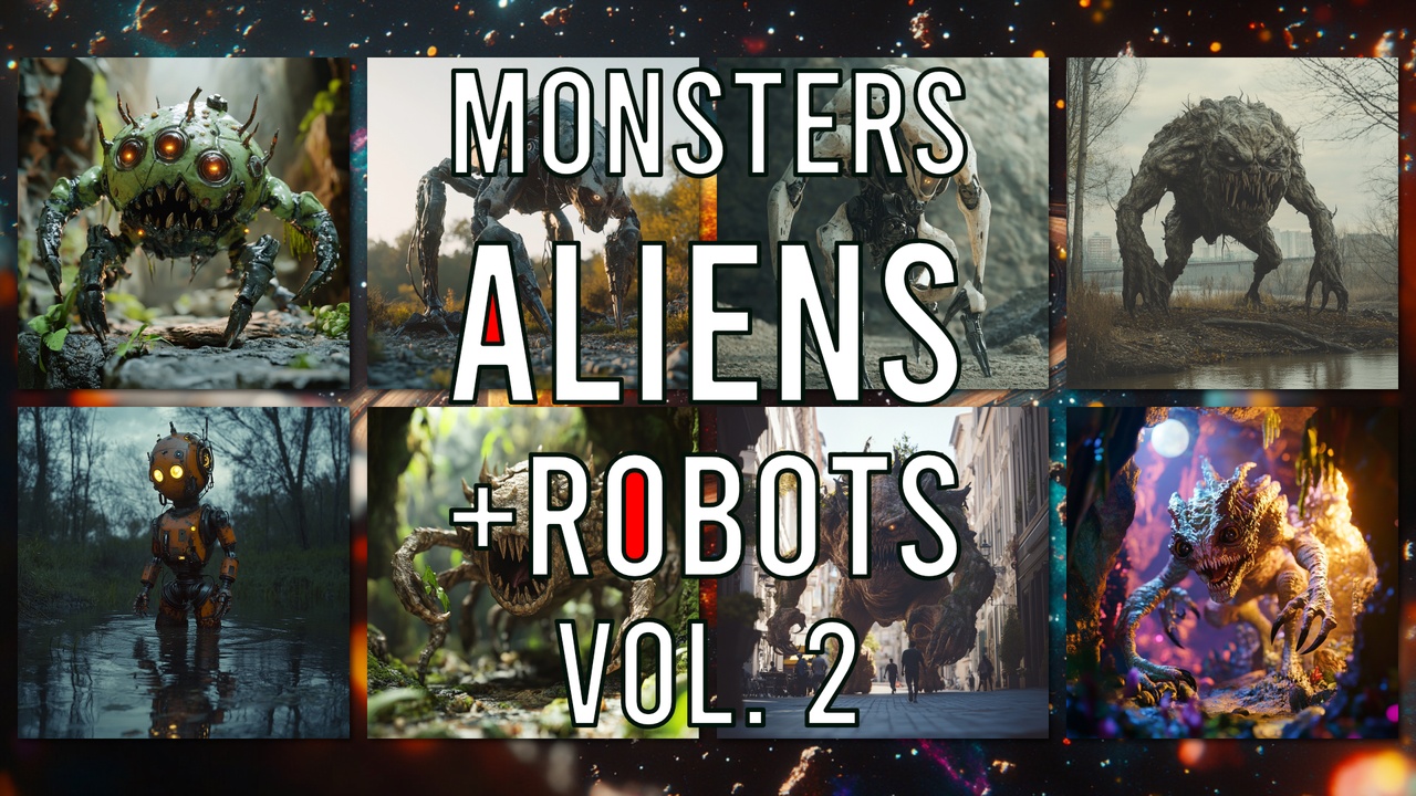 Media 1 for listing [FBG] - Monsters, Aliens +Robots Vol. 2