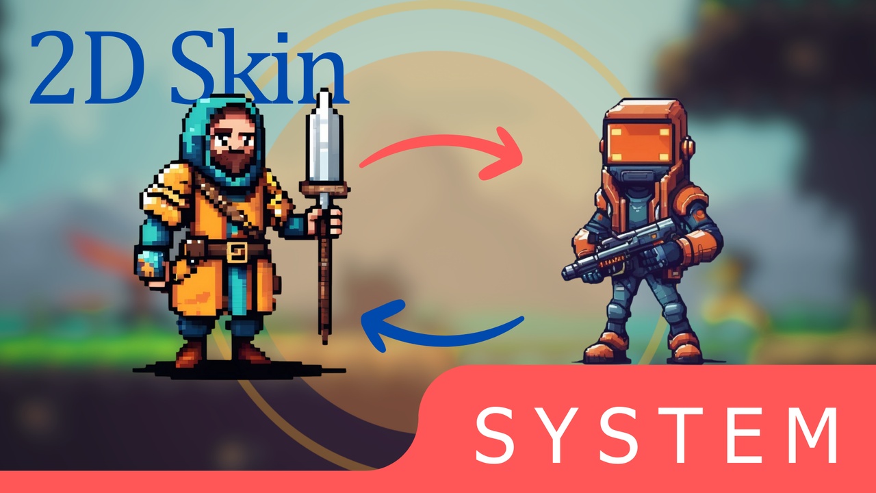 Media 1 for listing 2D Skin System – Streamlined Character Skins for Unreal Engine