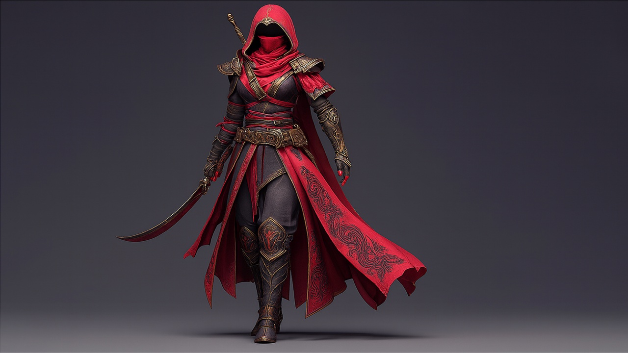 Media 1 for listing Free Stylized Assassin🥷