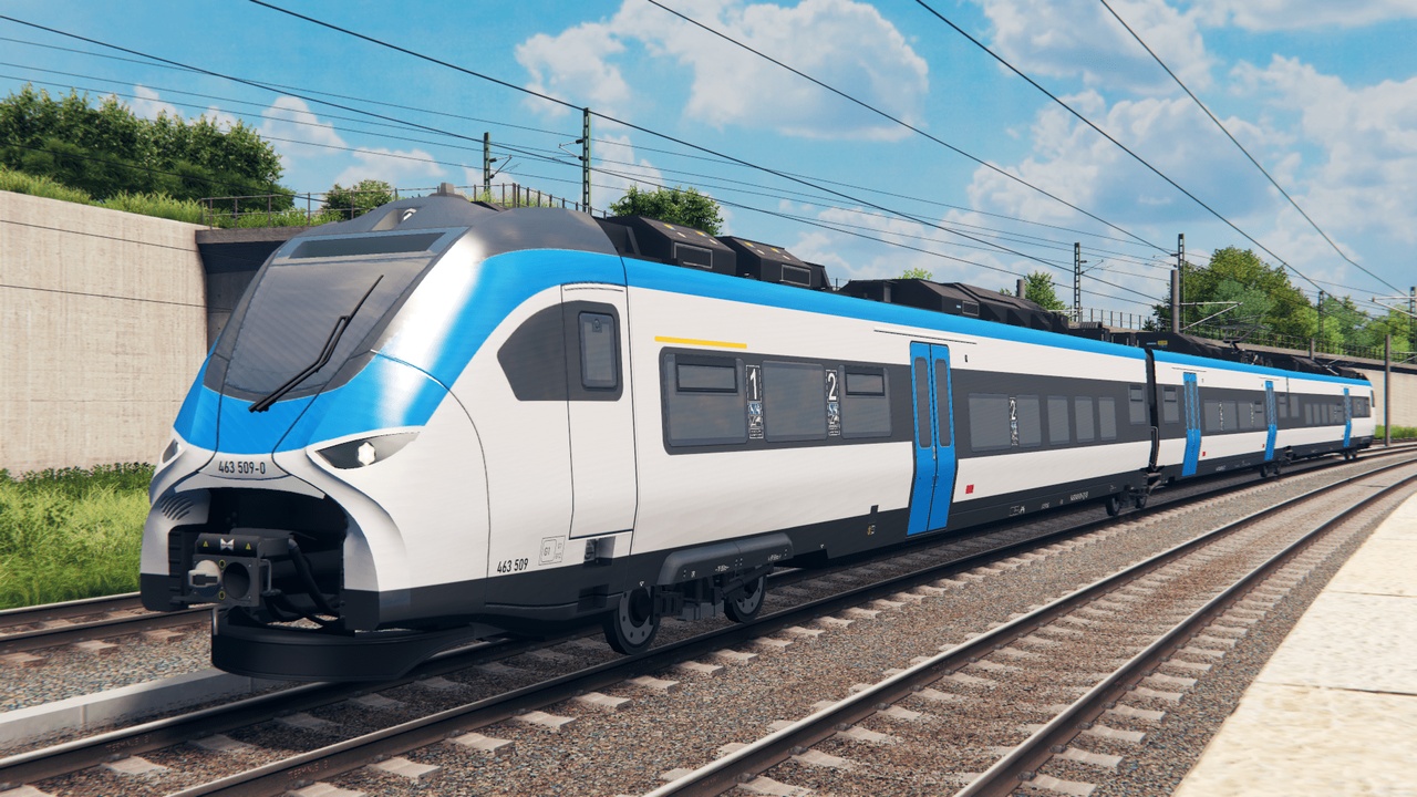 Media 1 for listing German Regional Train - White Livery