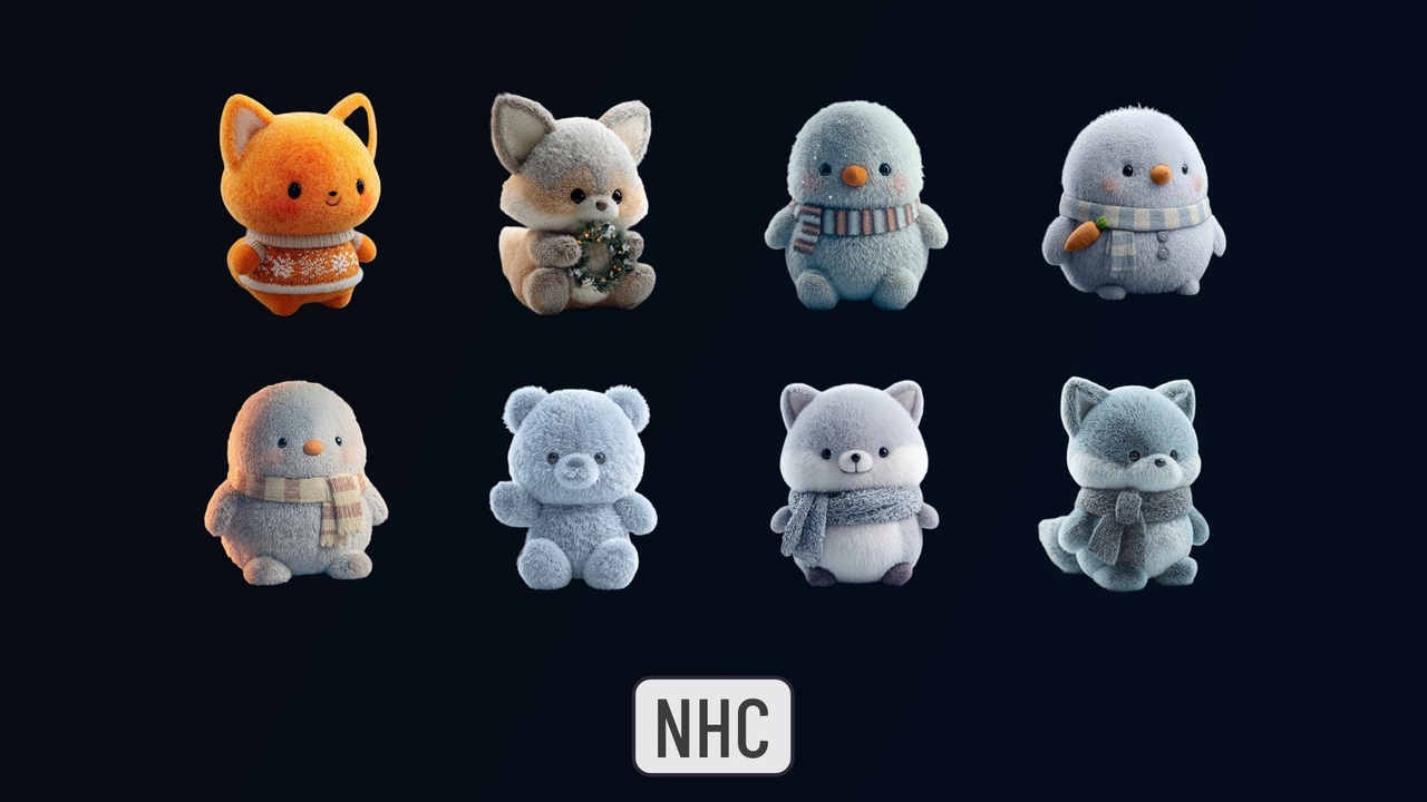 Medium 1 für Eintrag NHC - Plush Toys