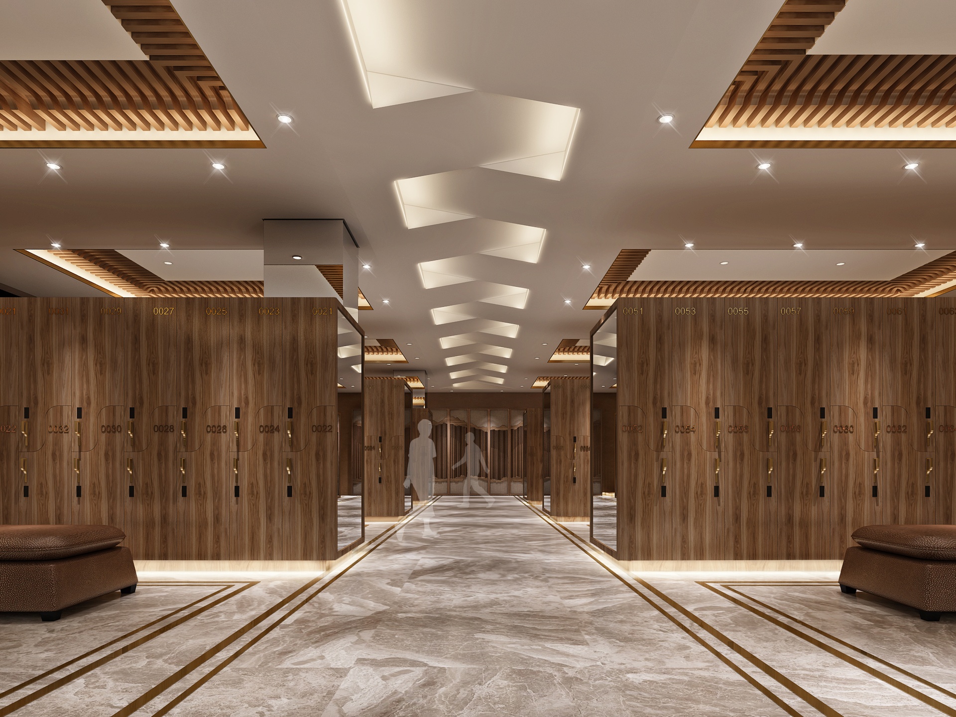 Media 1 for listing Luxury Spa Men's Locker Room | Clubhouse Changing Area