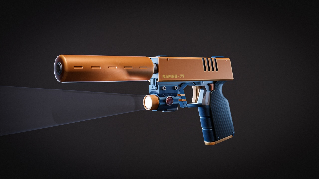 Медиа 1 для объявления GUN Pistol Orange