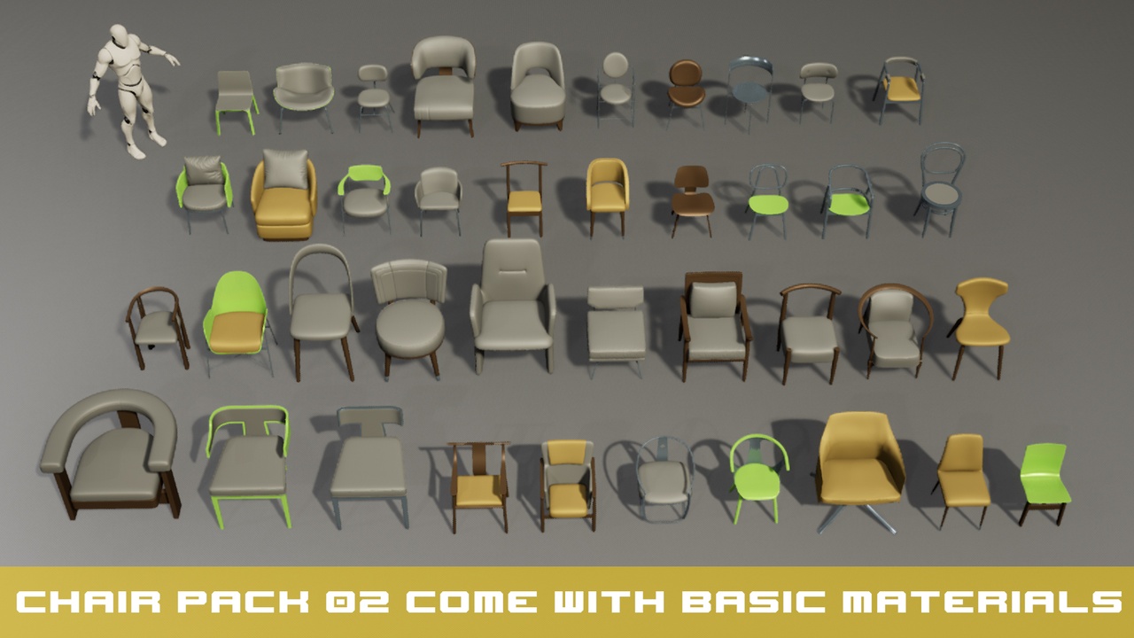 Media 1 for listing UNIQUE FURNITURE CHAIR VOL 02