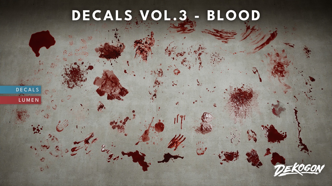 Decals VOL.3 - Blood