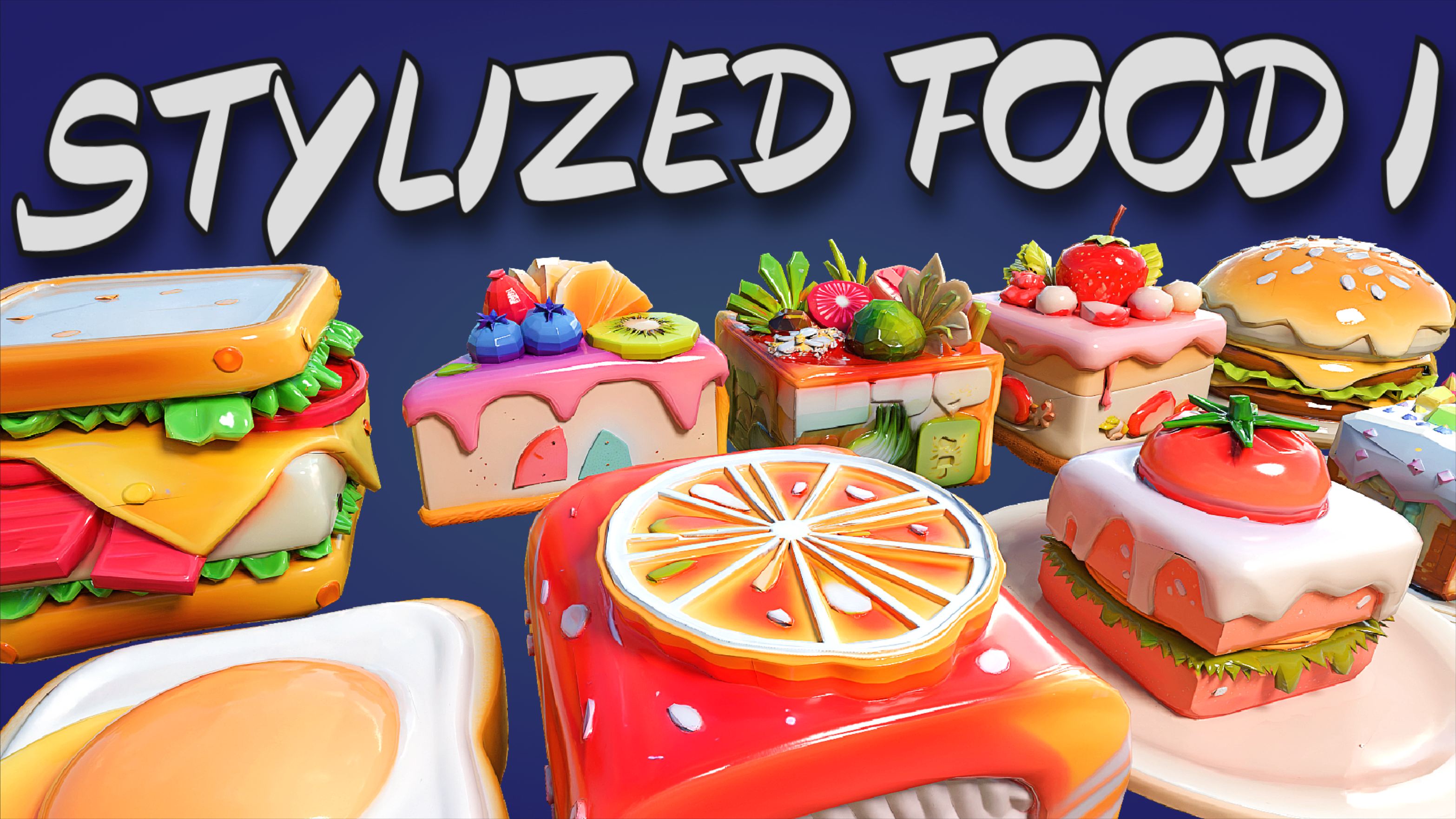 Stylized Food Pack 1 | Fab