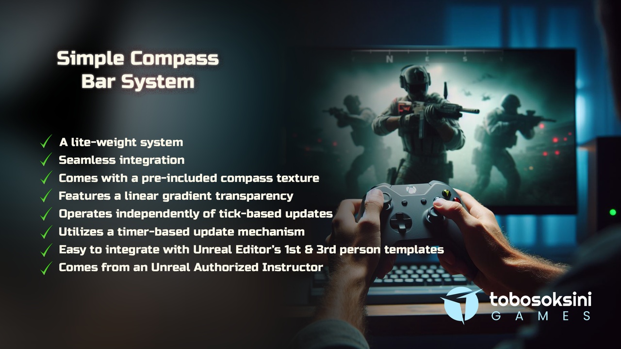 Media 1 for listing Simple Compass Bar System